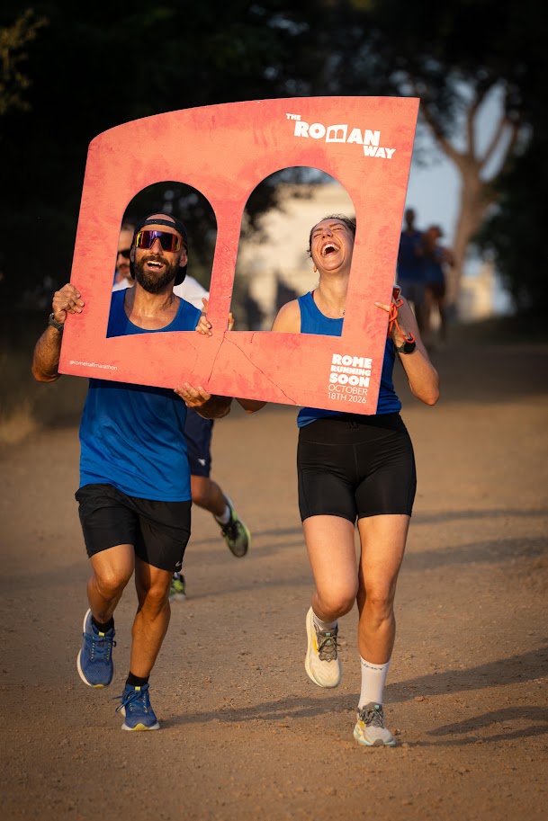 I runner di The Roman Way durante un allenamento